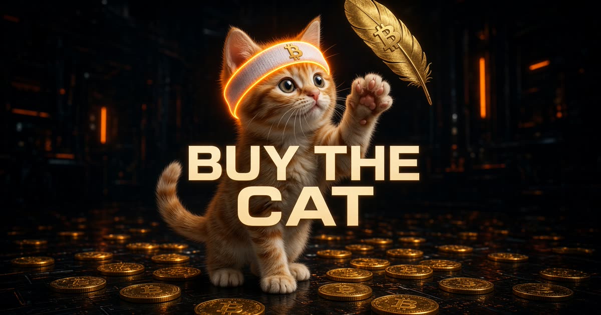 Buy The Cat — Bitcoin kitten techno club
