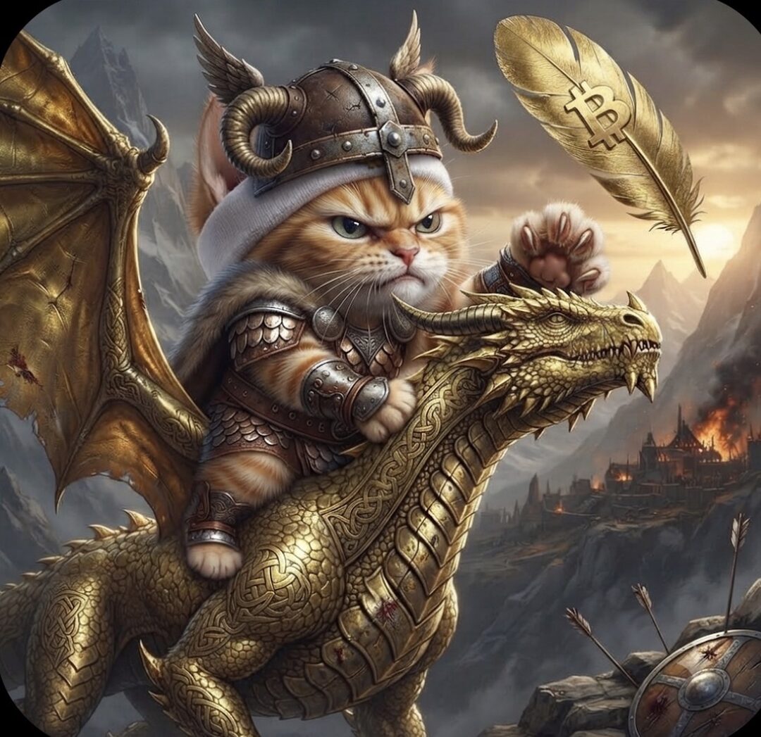 Buy The Cat meme — treasure hoard cat